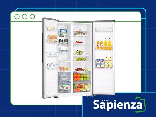 HELADERA PHILCO PHSB555XT SBS NO FROST 496 LITROS PANEL TACTIL