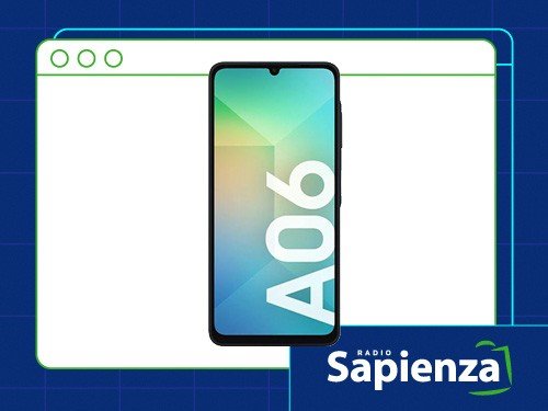 CELULAR SAMSUNG A06 6.7P 50MP 4GB RAM/64GB SD NEGRO