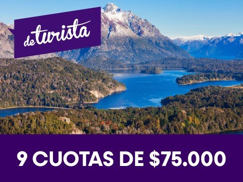 Paquete a Bariloche. Descubrí la Ruta de los 7 lagos.
