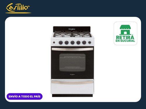 Cocina Whirlpool  WFB57DI 56cm Blanca