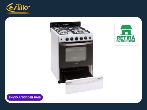 Cocina Whirlpool  WFB57DI 56cm Blanca