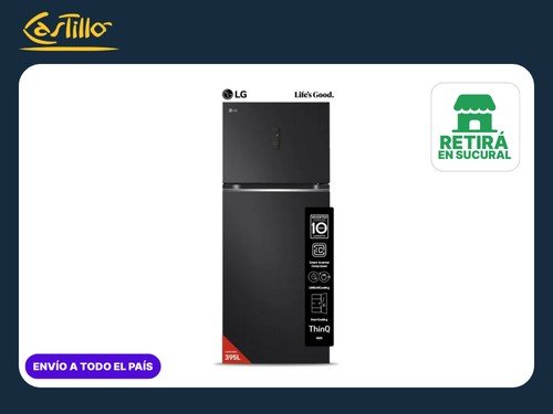 LG Heladera VT40MPM │ 395 L │Smart Inverter Compressor