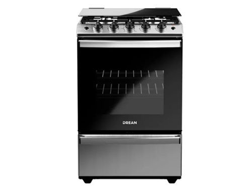 Cocina Drean Multigas Inoxidable 56cm Convección Grill y Air Fryer 