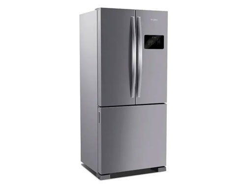 Heladera Whirlpool French Door Mount Inverter No Frost 554L Inox