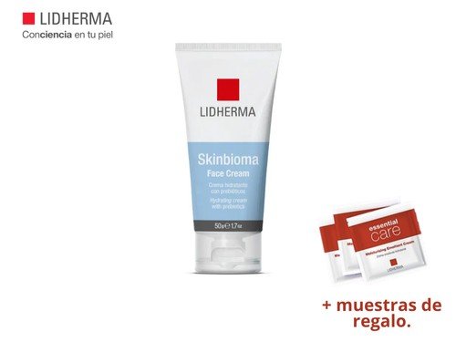 Crema hidratante con prebióticos Skinbioma | Lidherma.