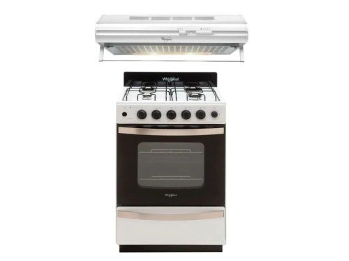Combo Whirlpool Cocina Multigas y Purificador con Salida al Exterior