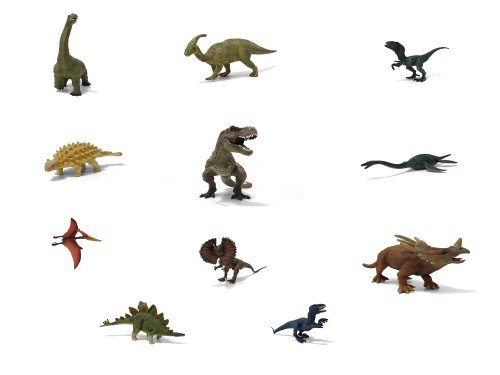 Pack x 11 Dinosaurios