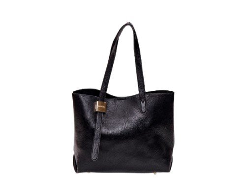 CARTERA TRES DIVISIONES BRISY NEGRO MUJER AMPHORA