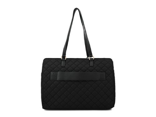 CARTERA PORTA NOTEBOOK 13" BUGI NEGRO LISO MUJER AMPHORA