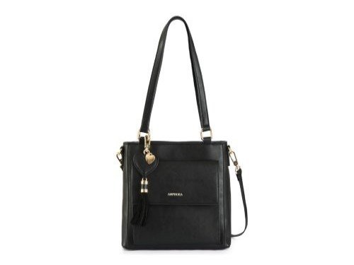 CARTERA TRES DIVISIONES ROY NEGRO MUJER AMPHORA