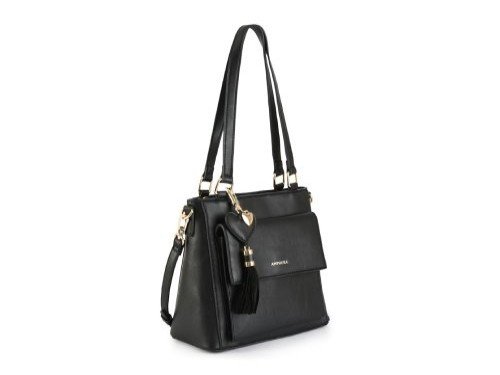 CARTERA TRES DIVISIONES ROY NEGRO MUJER AMPHORA