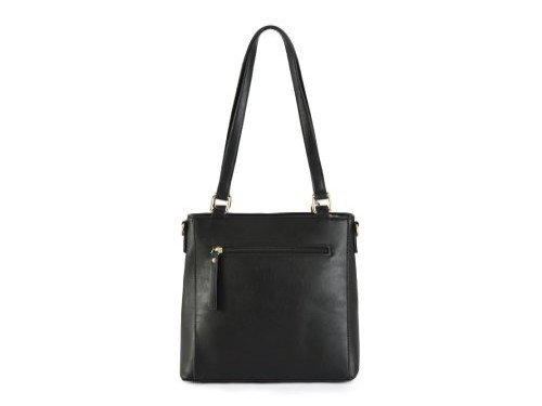 CARTERA TRES DIVISIONES ROY NEGRO MUJER AMPHORA