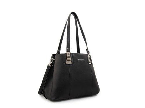 CARTERA TONINA NEGRO MUJER AMPHORA