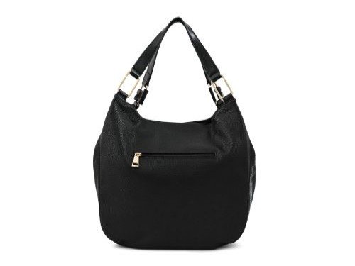 CARTERA VERMEL NEGRO MUJER AMPHORA