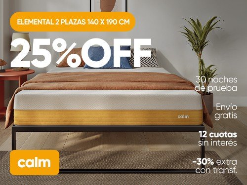 Colchón Elemental 2 Plazas