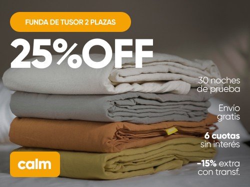 Funda de Tusor 4 Estaciones Calm 1 Plazas