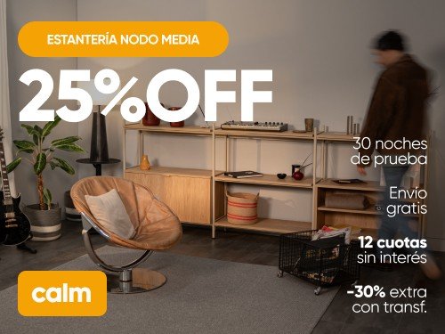 Estanteria Media Nodo Calm