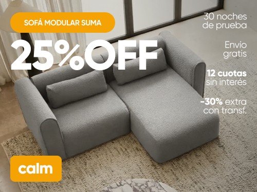 Sofa Modular Suma 3C Chaise Arena