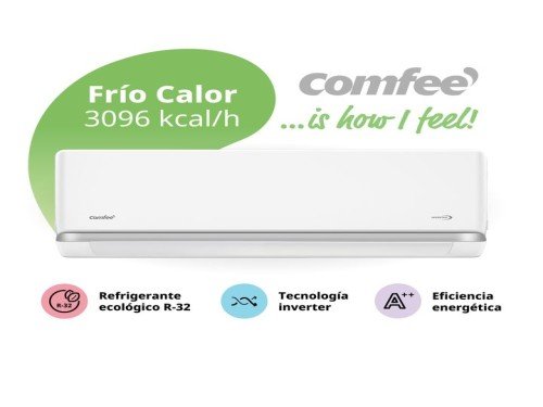 Aire Acondicionado Comfee Inverter R-32 3096 kCal/h Frío Calor
