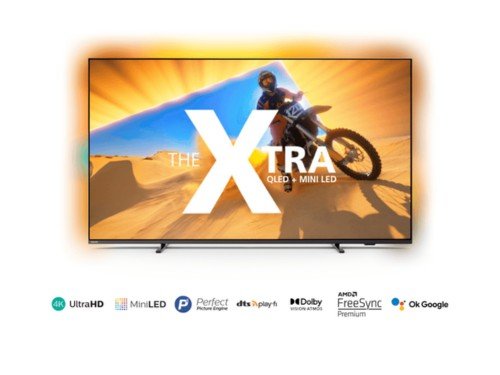Smart TV Mini LED 4K Philips 65" con Ambilight- 65PML9118/77