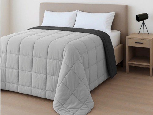 Acolchado Cannes Pre washed Queen Size Tu Blanco