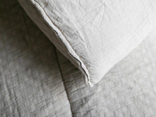 Acolchado Chenille tusor reversible king size Ushuaia Tu Blanco