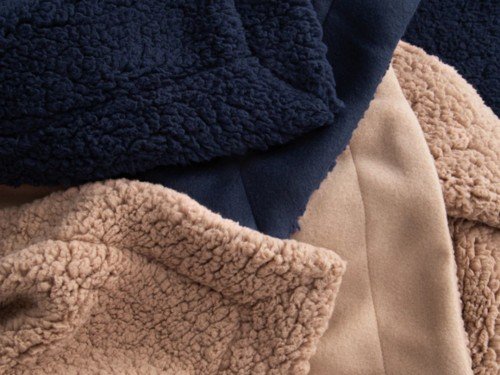 Frazada Sherpa Corderito reverso polar 1 plaza y media Jean Cartier