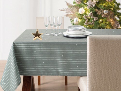 Mantel navideño rectangular