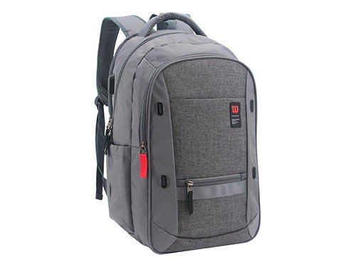 Mochila Porta Notebook con Puerto USB  Wilson