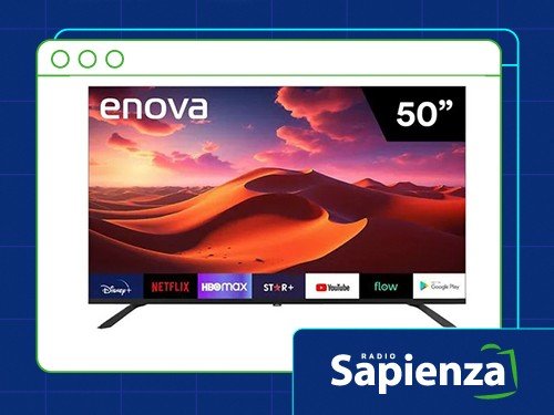 SMART TV ENOVA 50 TE50UG10-TDF SMART ANDROID