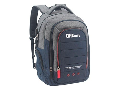 Mochila Porta Notebook con Puerto USB Wilson