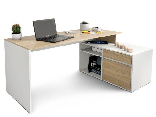 Escritorio Oficina Home office con Mueble Bajo Espácity
