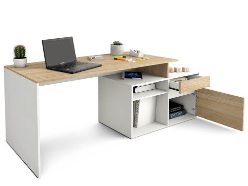 Escritorio Oficina Home office con Mueble Bajo Espácity