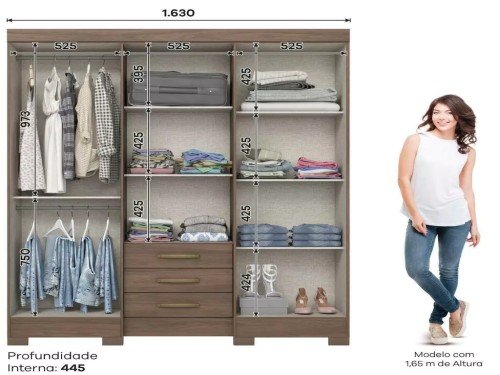 Placard 06 Puertas | Wow Muebles