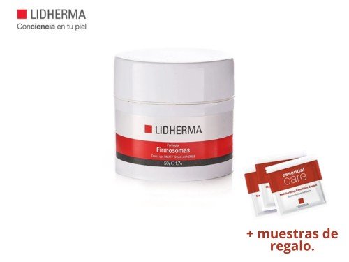 Crema facial afirmante con DMAE Firmosomas | Lidherma.