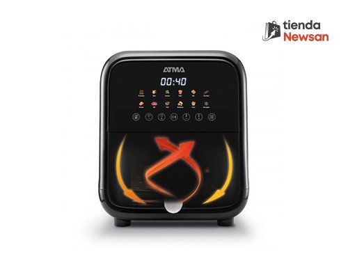 Freidora de Aire Atma 7,5lt Digital Negra