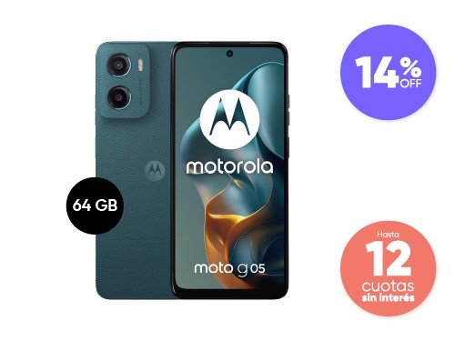 Celular Motorola Moto G05 64/4 GB