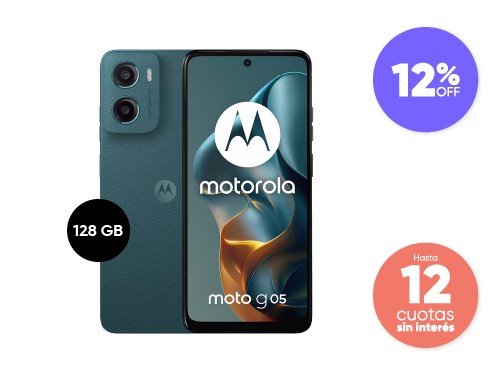 Celular Motorola Moto G05 128/4 GB