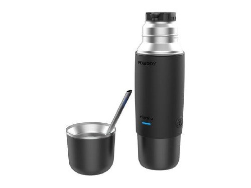 Termo Eléctrico Peabody 500Ml con Bombilla Integrada