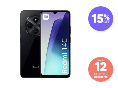 Celular Xiaomi Redmi 14C 256/4 GB