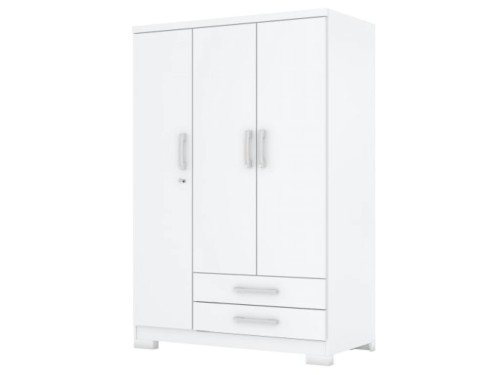 Placard Acai 3 Puertas - Blanco | Wow Muebles