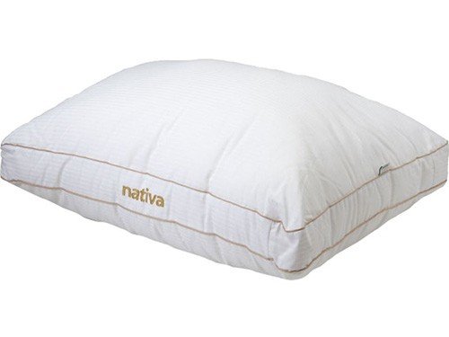 Almohada Gema 70x40cm Fibra Poliéster Siliconada 15cm de Alto NATIVA