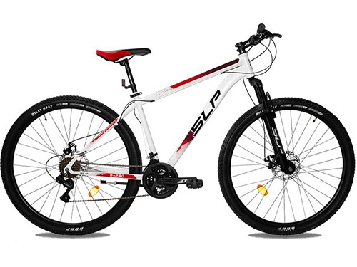 Bicicleta Mountain Bike 5 PRO SLP Rodado 29 Blanco Negro