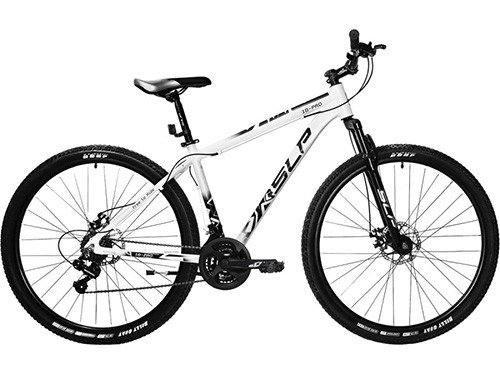 Bicicleta MTB 10 Pro R29 Talle 20 Blanco y Negro SLP