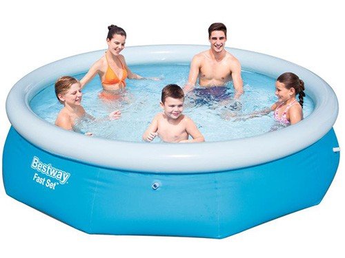 Pileta Inflable Redonda Fast Set 57009 3638 Lts BESTWAY