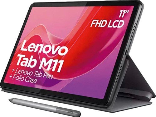 Tablet 11 Pulgadas M11 128 GB Con Funda Gris LENOVO