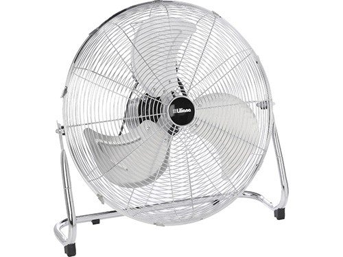 Ventilador Turbo VTFM18 - 18", 90W, Aspas de Metal, Plata LILIANA