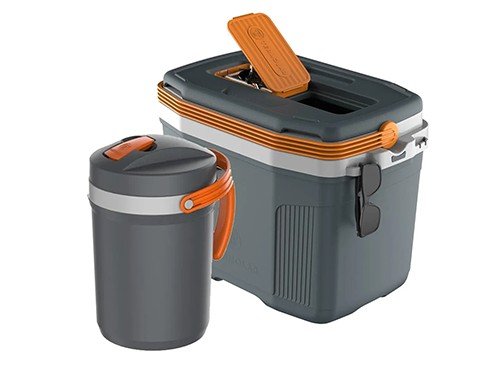 CONSERVADORA TERMOLAR 32 LITROS GRIS + JARRA TERMICA TERMOLAR 2.5 LTS