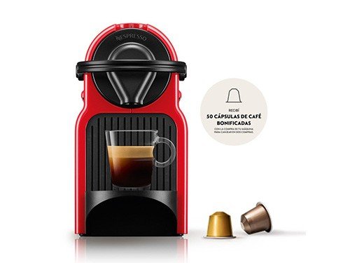 CAFETERA INISSIA ROJO C40-AR-RE-NE UK NESPRESSO