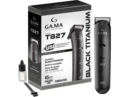 TRIMMER GT827 TITANIUM. GAMA